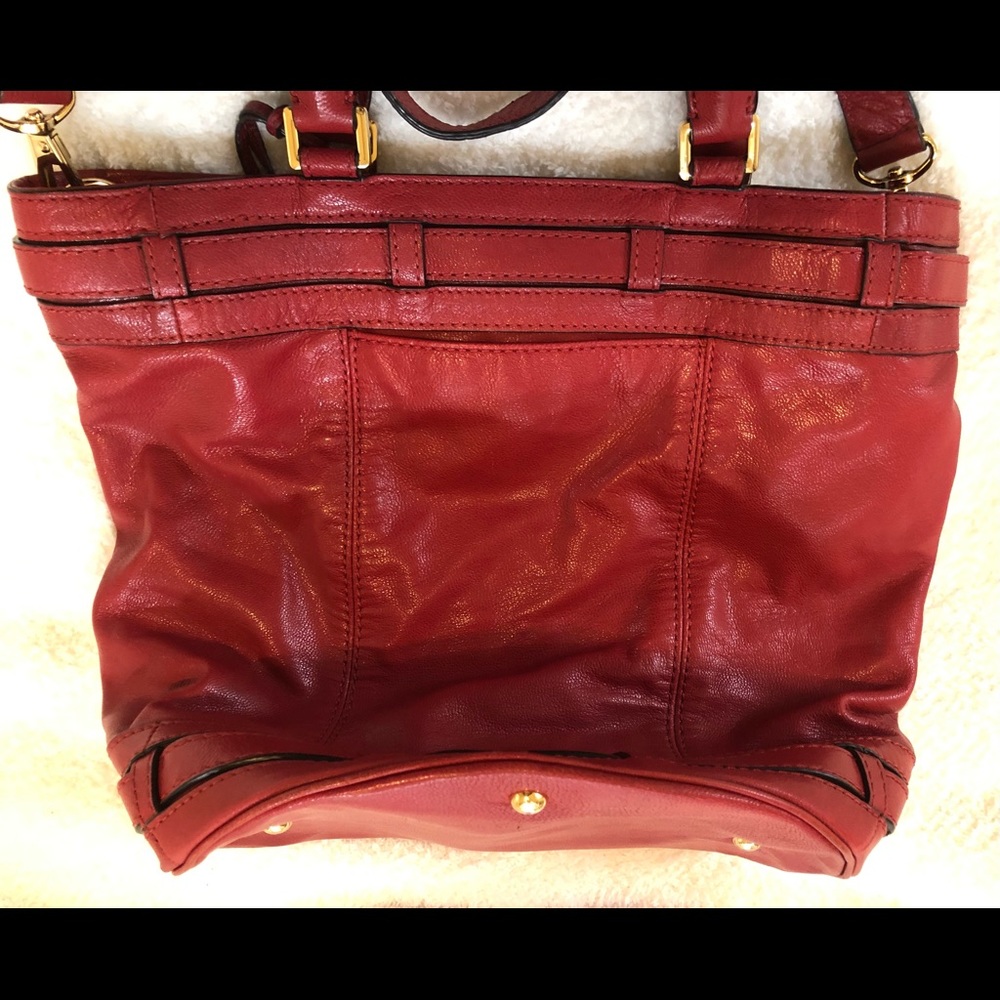 Michael Kors Burgandy Leather Tote